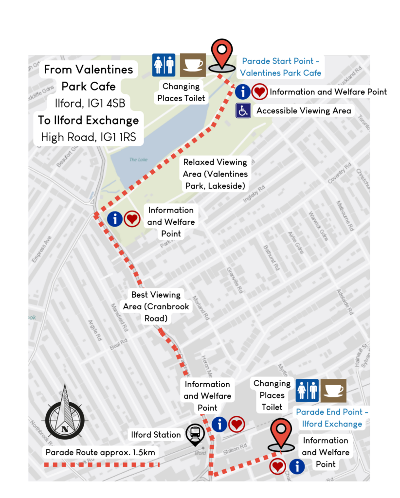Treasures of the Tide Parade Map