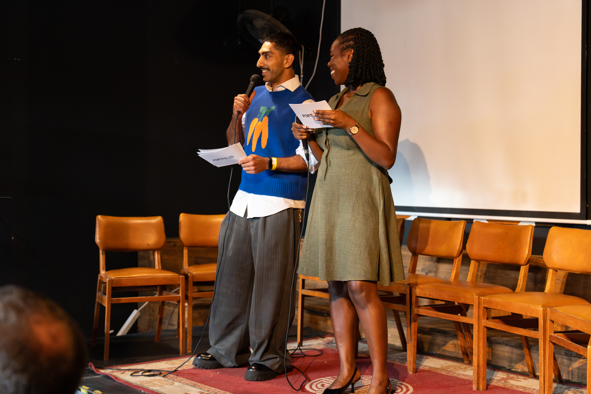 Mawaan Rizwan and LESiA hosting the event